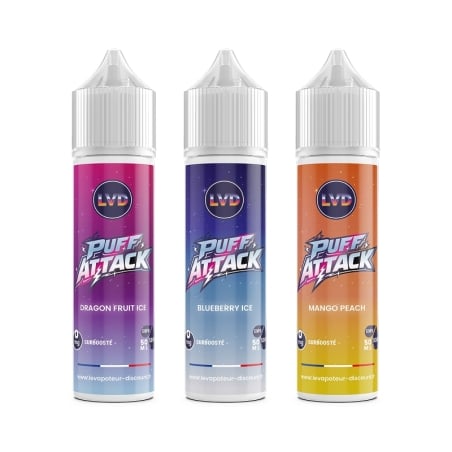 Pack Puff Attack 50 ml (x3) - Le Vapoteur Discount
