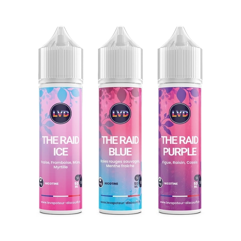 Pack The Raid 50 ml (x3) - Le Vapoteur Discount
