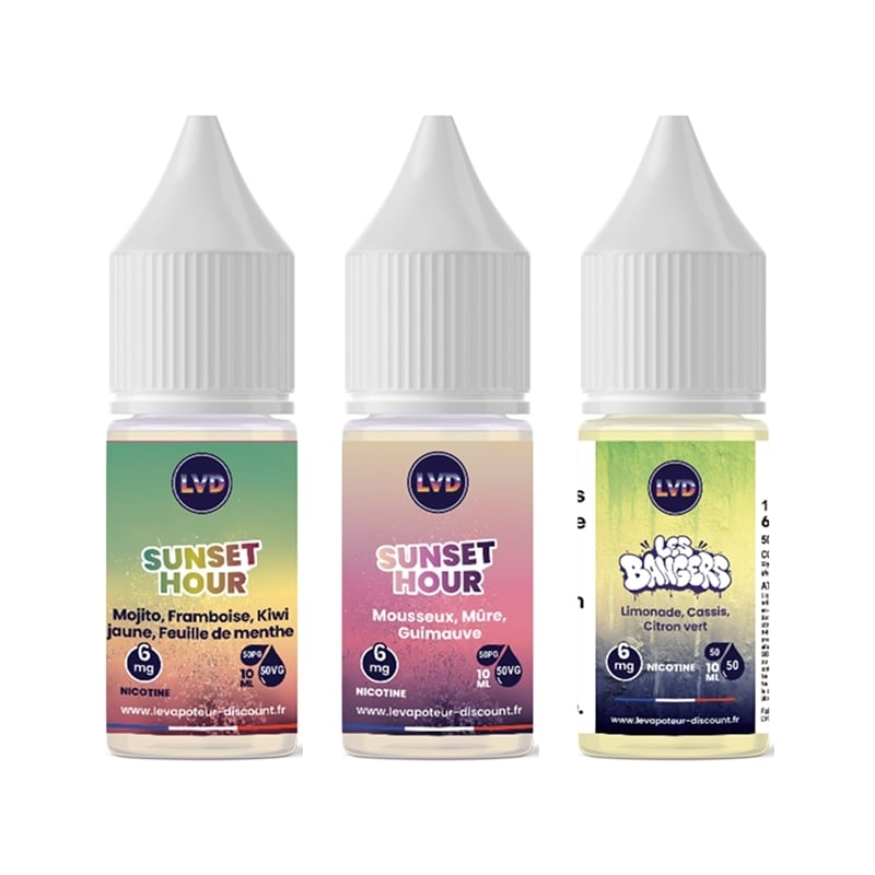e-liquide Drinks Pack 10 ml (x3) - Le Vapoteur Discount pas cher