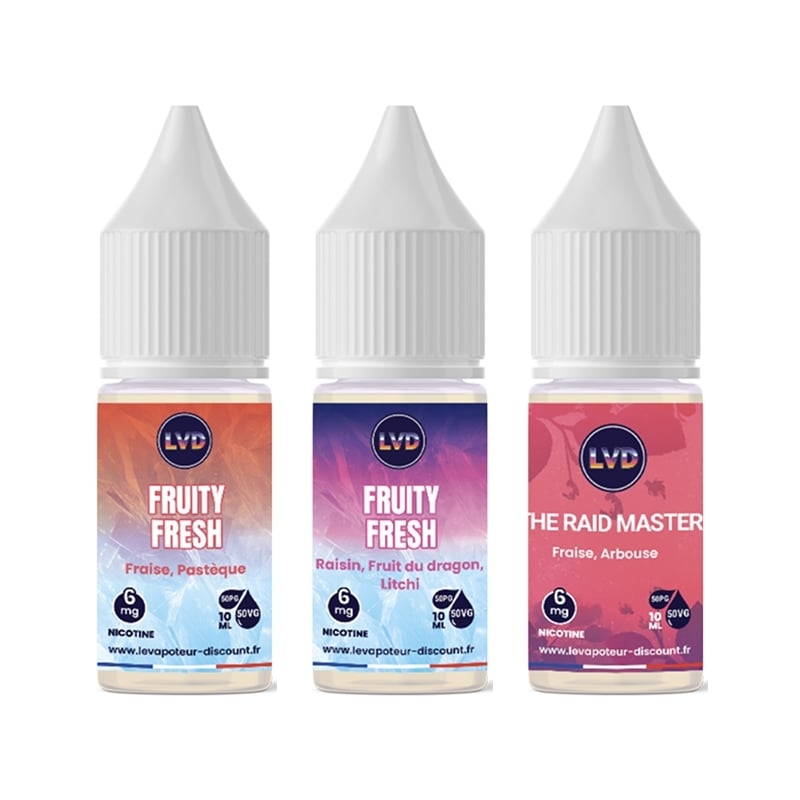 e-liquide Pack Frais Signatures N°2 10 ml (x3) - Le Vapoteur Discount pas cher