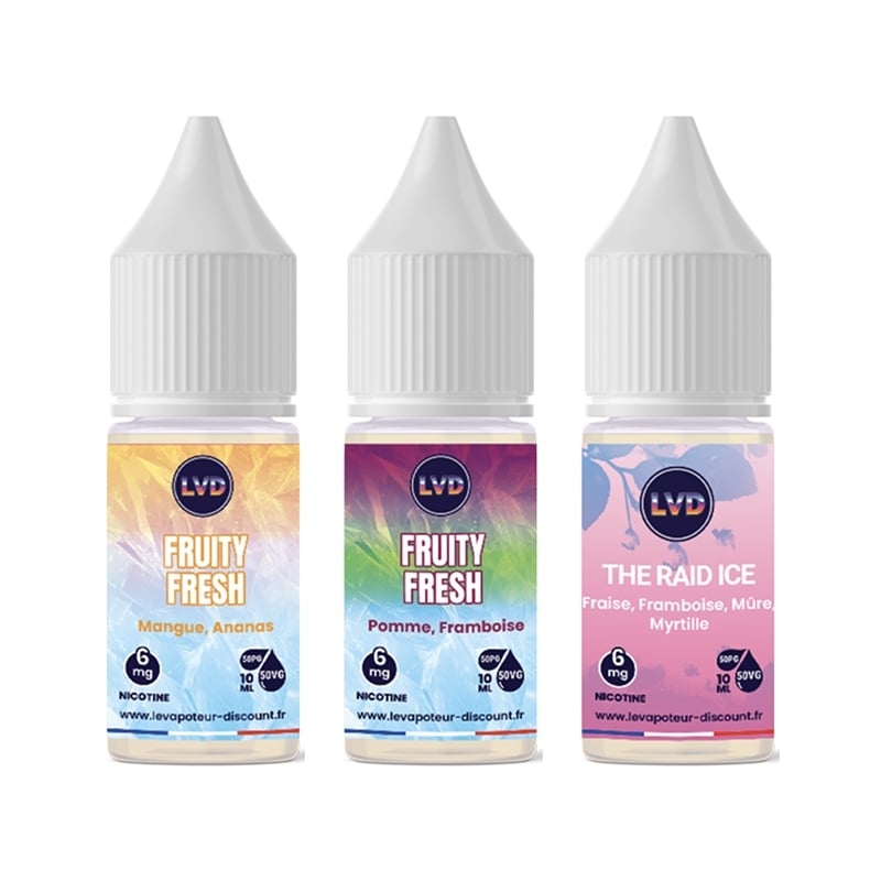 e-liquide Pack Frais Signatures N°1 10 ml (x3) - Le Vapoteur Discount pas cher