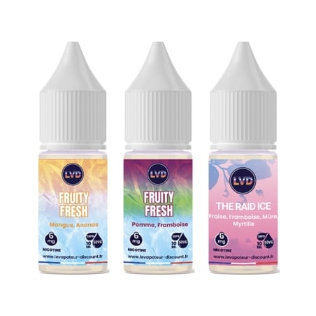 e-liquide Fresh Signatures Pack No. 1 10 ml (x3) - Le Vapoteur Discount pas cher