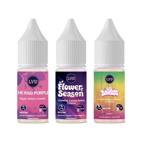 e-liquide Pack Fruité Signatures 10 ml (x3) - Le Vapoteur Discount pas cher