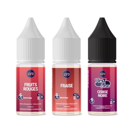 e-liquide Pack Fruité Basic 10 ml (x3) - Le Vapoteur Discount pas cher