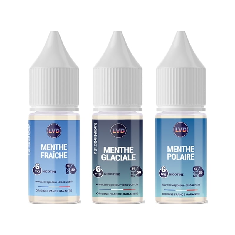Pack Menthe 10 ml (x3) - Le Vapoteur Discount
