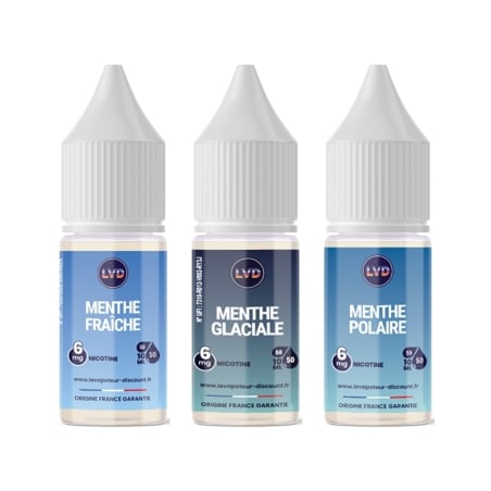 Pack Menthe 10 ml (x3) - Le Vapoteur Discount