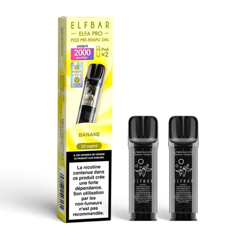 Elfa Pro Banana Cartridges - Elfbar pas cher