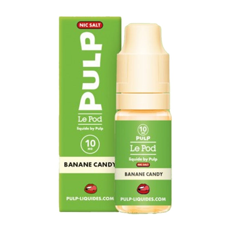 Banana Candy Nic Salt 10 ml - Le Pod Liquide - Pulp