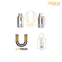 e-liquide Résistances PockeX Aio - Aspire pas cher