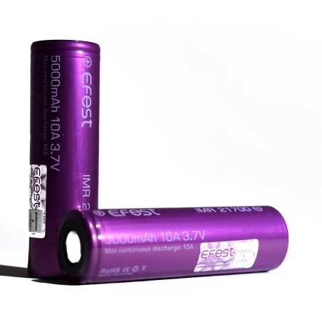 Accu - Efest 21700 - 5000 mAh pas cher