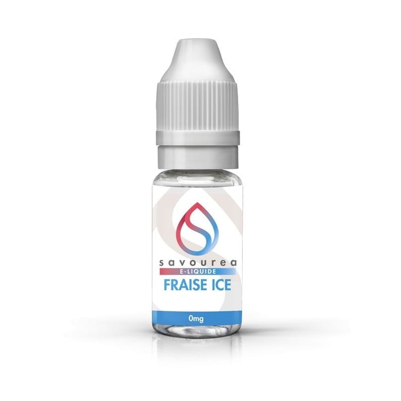 e-liquide Fraise Ice 10 ml - Savourea pas cher