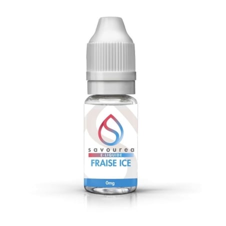 e-liquide Fraise Ice 10 ml - Savourea pas cher