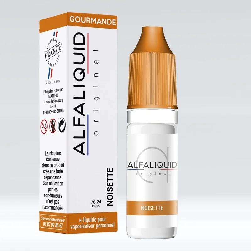 Noisette - Alfaliquid pas cher Noisette - Alfaliquid pas cher