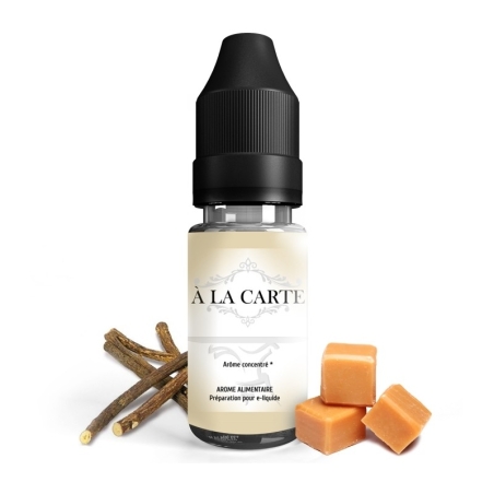 Arôme Caramel Réglisse 10 ml - Gold Vape pas cher