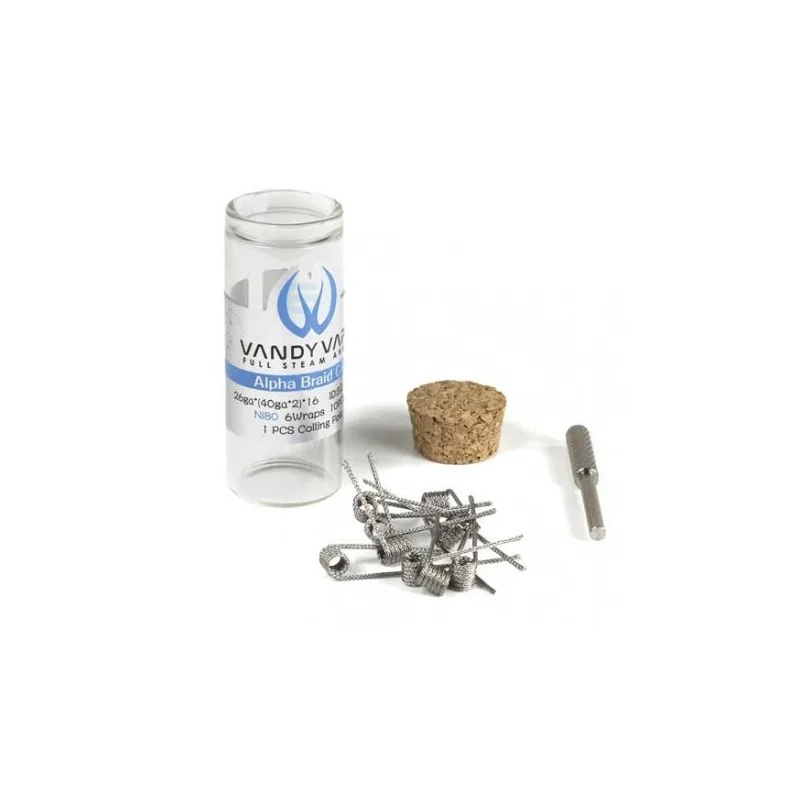 Coils Alpha Braid - Vandy Vape pas cher Coils Alpha Braid - Vandy Vape pas cher