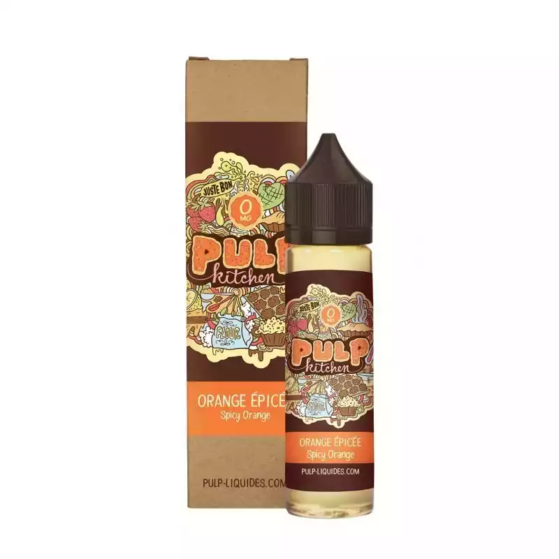 e-liquide Orange Épicée 50ml Pulp pas cher e-liquide Orange Épicée 50ml Pulp pas cher