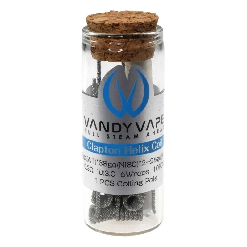 Coils Helix Clapton - Vandy Vape pas cher Coils Helix Clapton - Vandy Vape pas cher