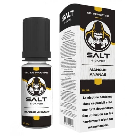 Mangue Ananas Sel de Nicotine 10 ml - Le French Liquide pas cher