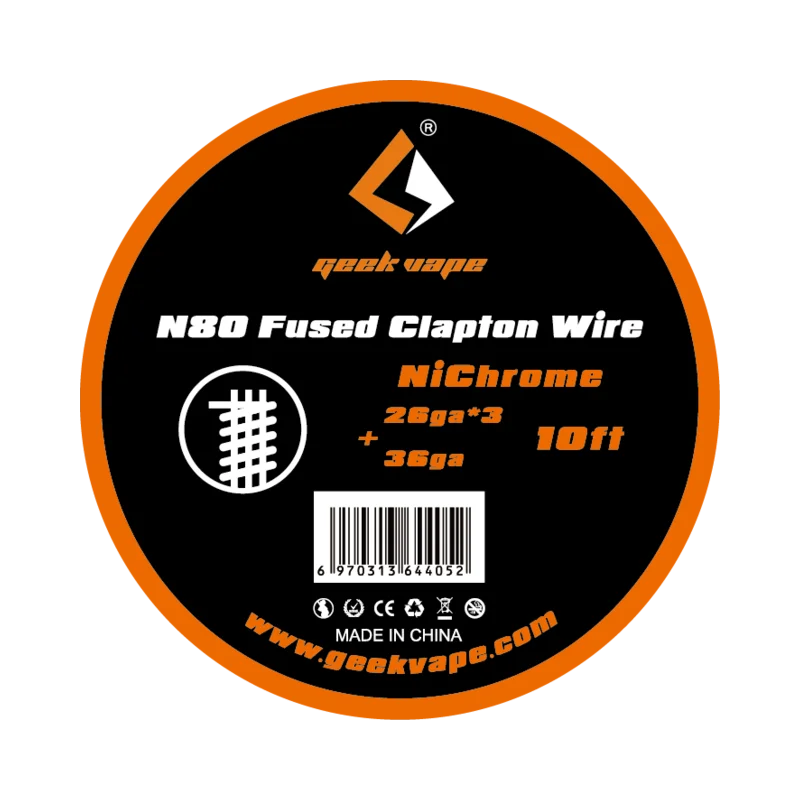N80 Fused Clapton Wire - Geek Vape pas cher N80 Fused Clapton Wire - Geek Vape pas cher