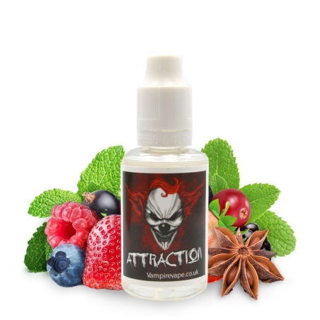 DIY Concentré Attraction 30 ml - Vampire Vape pas cher DIY Concentré Attraction 30 ml - Vampire Vape pas cher