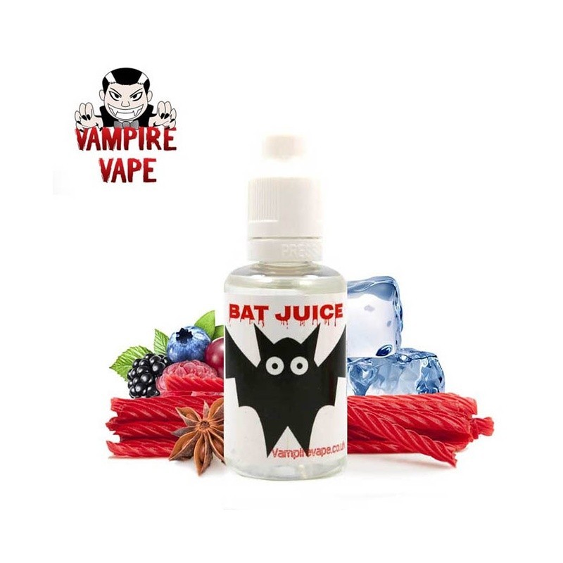 Concentré Bat Juice - 30 ml - Vampire Vape pas cher Concentré Bat Juice - 30 ml - Vampire Vape pas cher