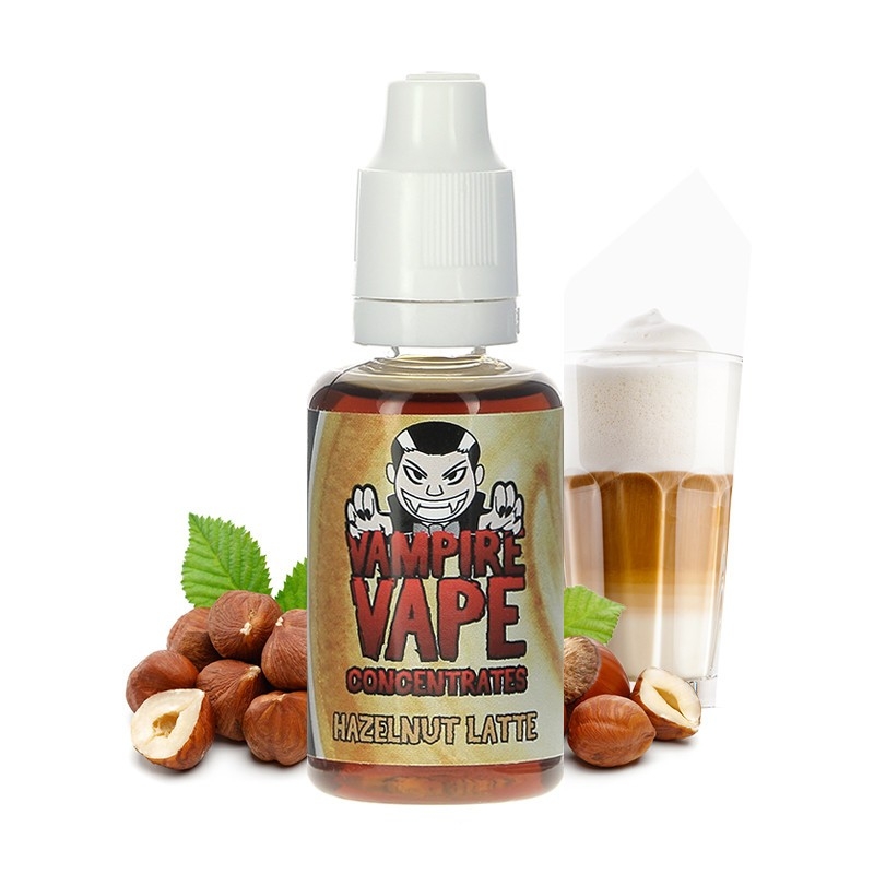 Concentré Hazelnut Latte - 30 ml - Vampire Vape pas cher Concentré Hazelnut Latte - 30 ml - Vampire Vape pas cher