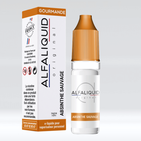 Absinthe Sauvage 10 ml - Alfaliquid pas cher Absinthe Sauvage 10 ml - Alfaliquid pas cher