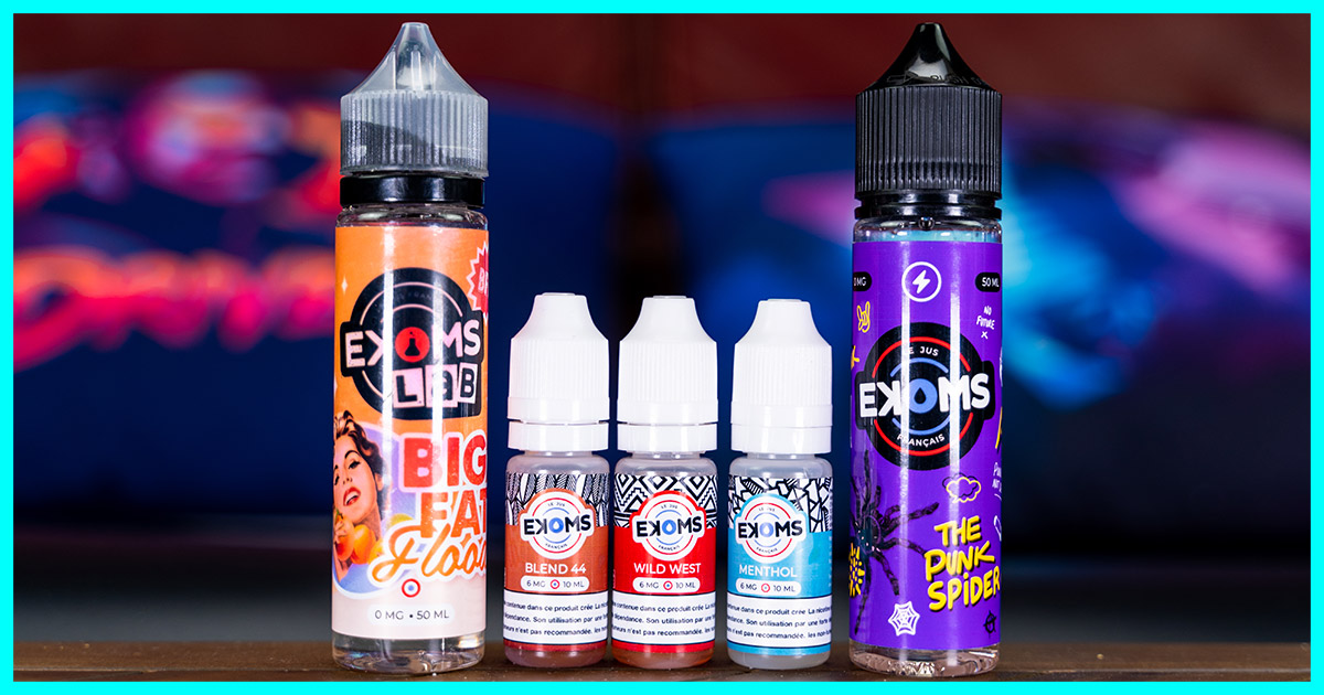 Ekoms meilleurs e-liquides de la semaine