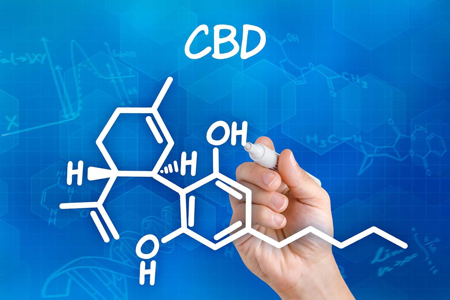 Illustration molécule CBD