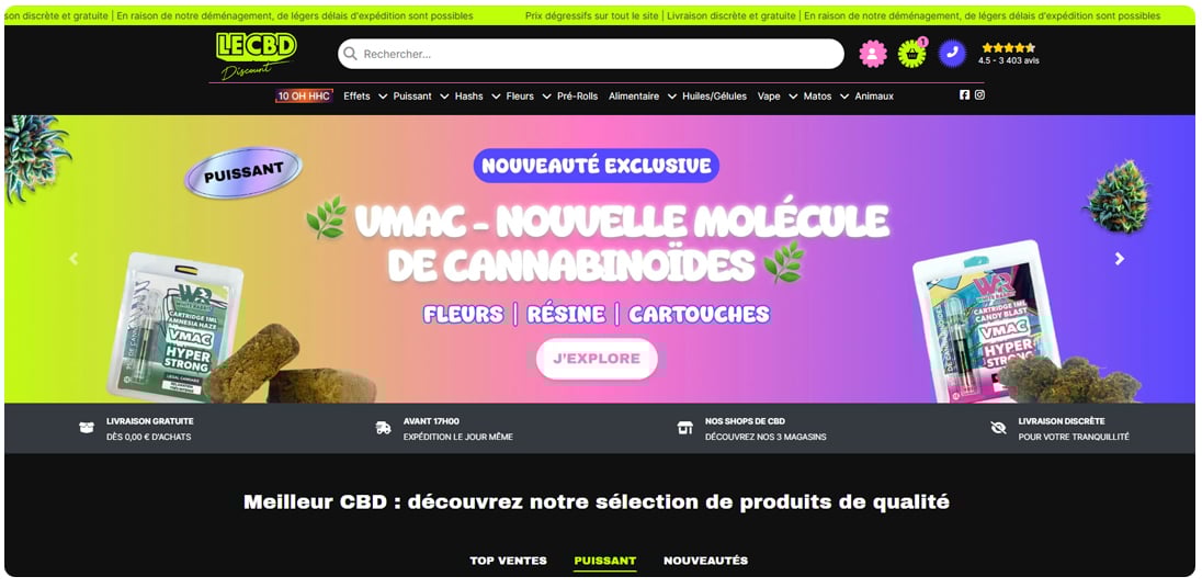 Notre site de CBD se refait une beauté