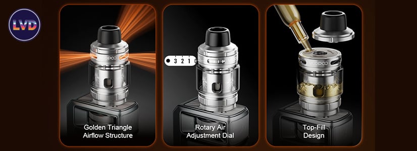 Voopoo Kit Drag 6 4400 mAh DTL pas cher | Le Vapoteur Discount