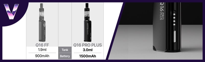 Kit Q16 Pro Plus - Justfog pas cher