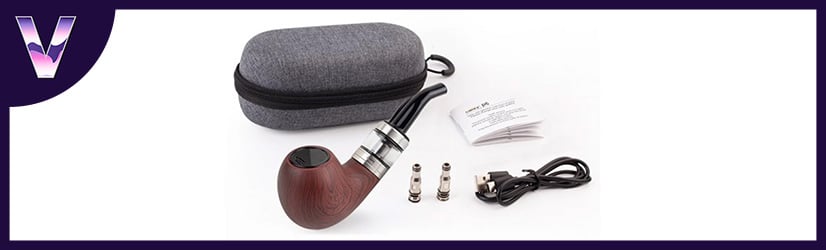 Pipe lectronique P6 Ebony Kamry pas cher | Le Vapoteur Discount