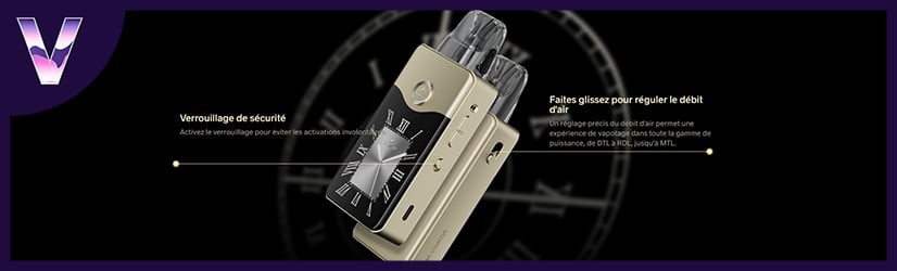 elfbar nachfüll pod läuft aus Kit Vinci E120 Voopoo pas cher