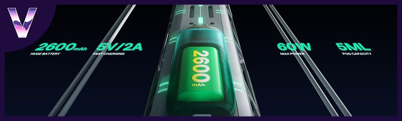 pack de 3 pods + résistance klypse innokin KIT VPRIME 5ML 2600MAH OXVA