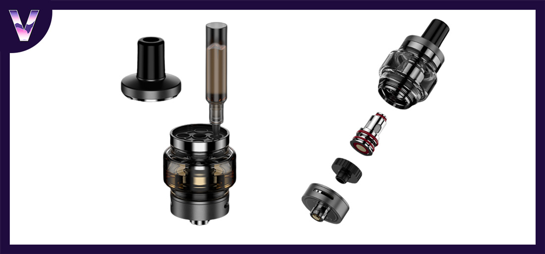 kit gen fit 40 clearomiseur iTank X vaporesso slider pas cher 