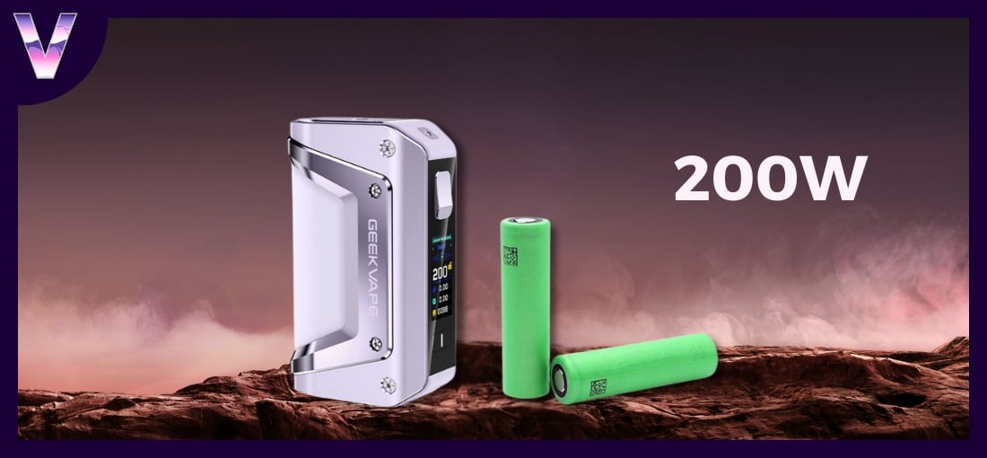 slider de la box aegis legend 3 puissance et autonomie de chez geekvape pas cher 