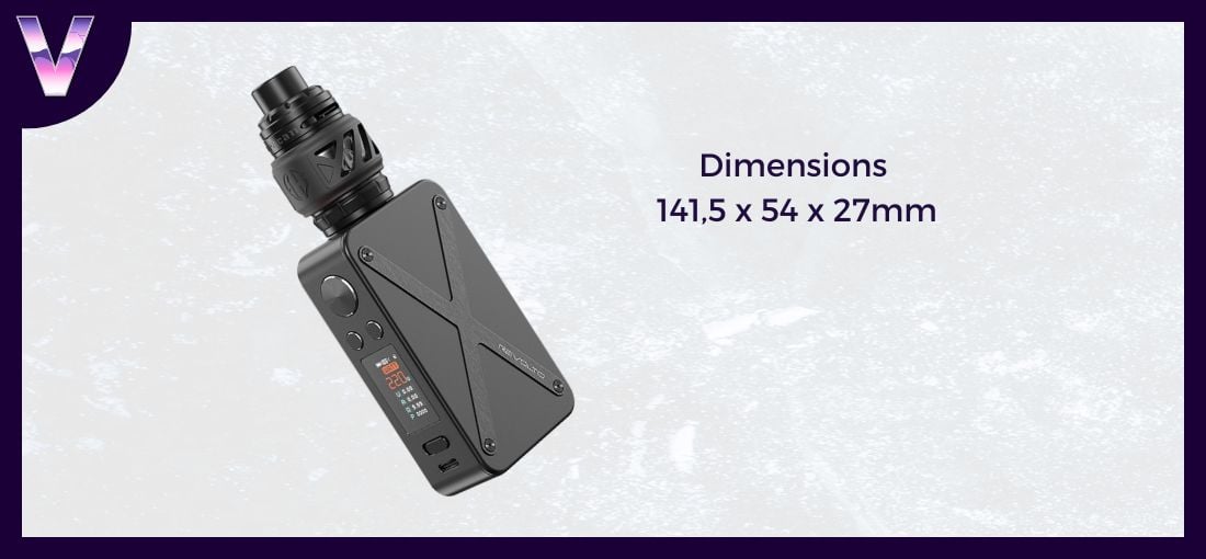 Dimensions kit Revolto