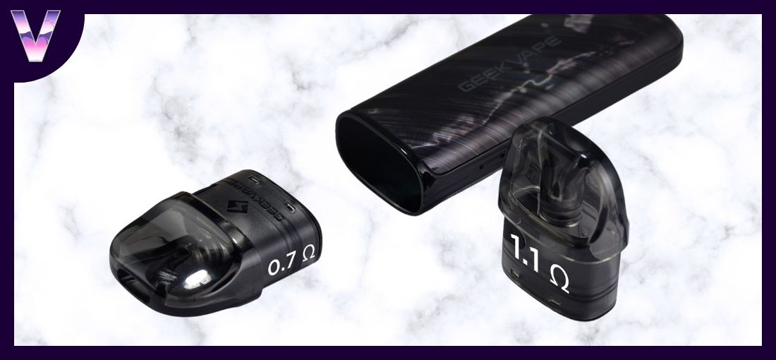 slider kit obelisk u geek vape pas cher cartouche et résistance intégrée 0.7 ohm