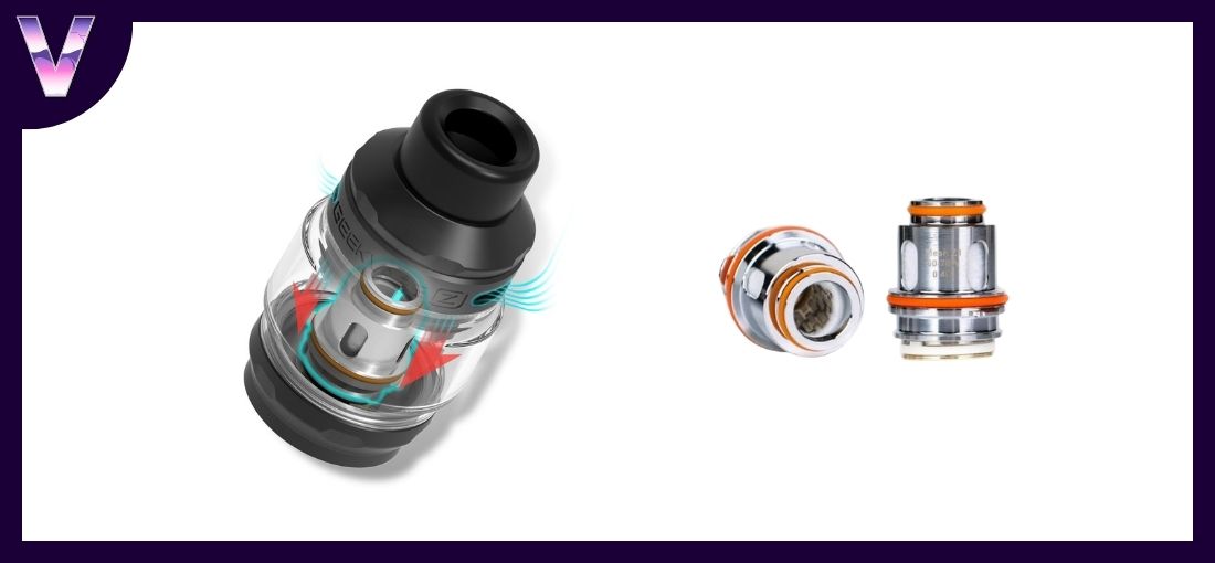 slider clearomiseur z subohm resistance z coil aegis touch t200 geek vape