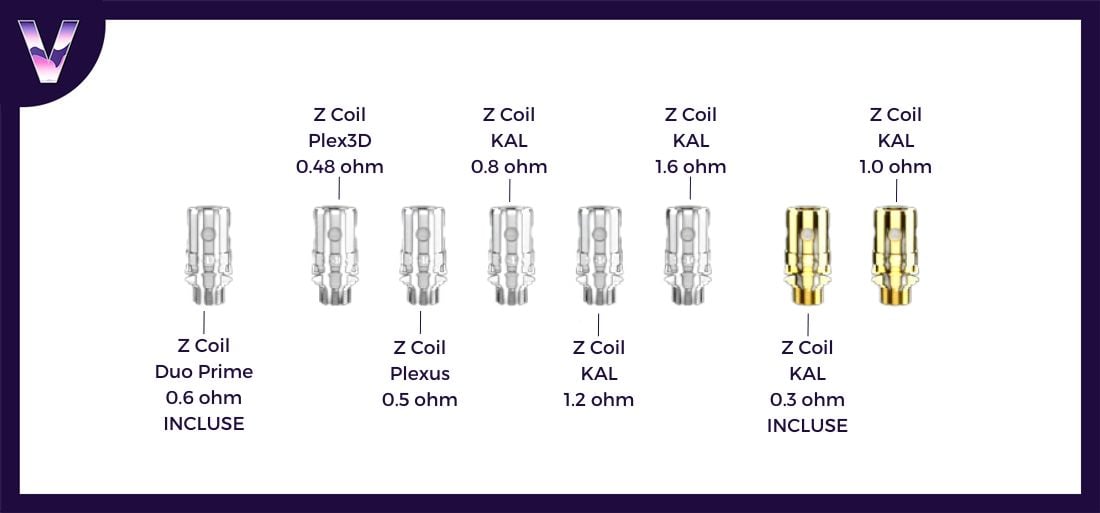 slider coolfire z60 innokin resistances