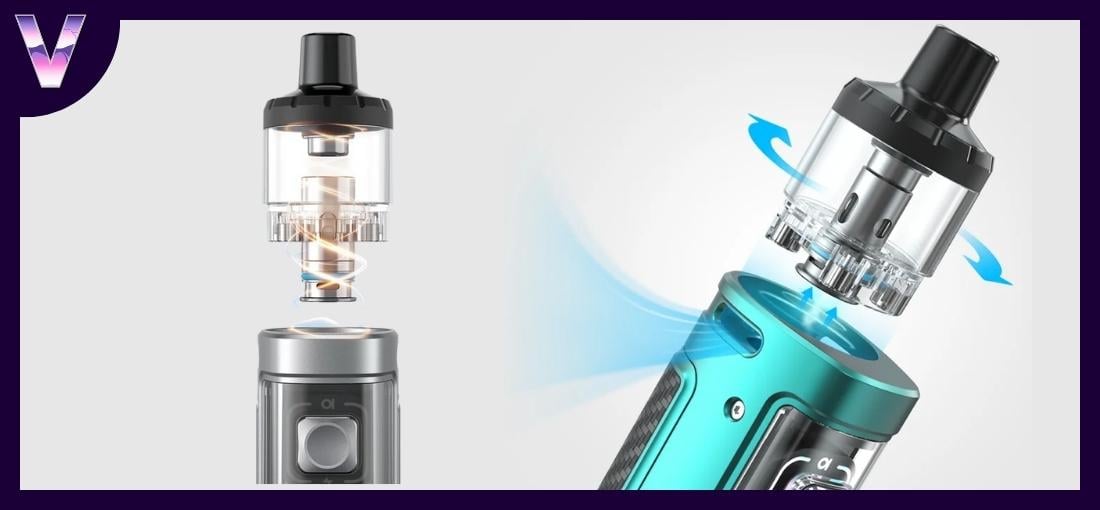 slider kit veynom x pas cher de chez aspire cartouche resistance bp