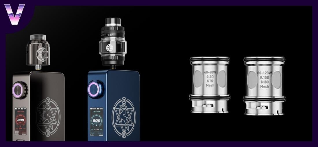 slider kit centaurus m200 de chez lost vape pas cher  clearomiseur