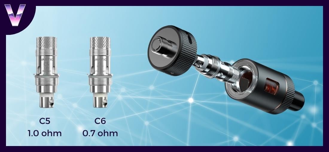 slider clearomiseur de chez Vaptio pas cher de la gamme Cosmo 2
