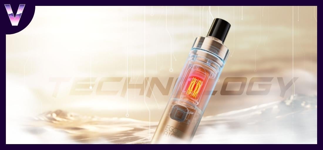 slider kit ego aio 2 de chez joyetech pas cher resistance clearo