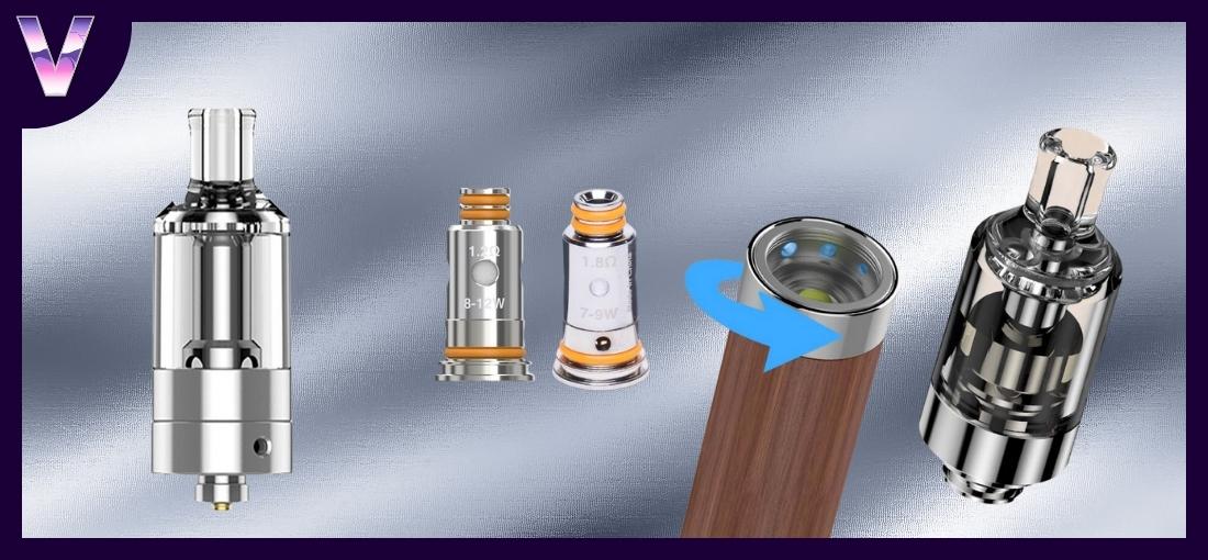slider kit g18 de chez geek vape pas cher cartouche et résistances 