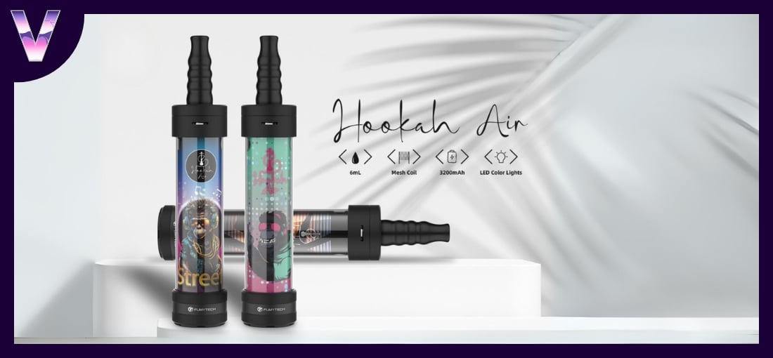 slider kit hookah air e-chicha de chez fumytech pas cher design