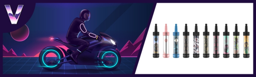 slider kit hookah air e-chicha de chez fumytech pas cher 