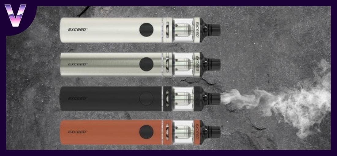 slider kit exceed D19 de chez joyetech pas cher design couleurs 