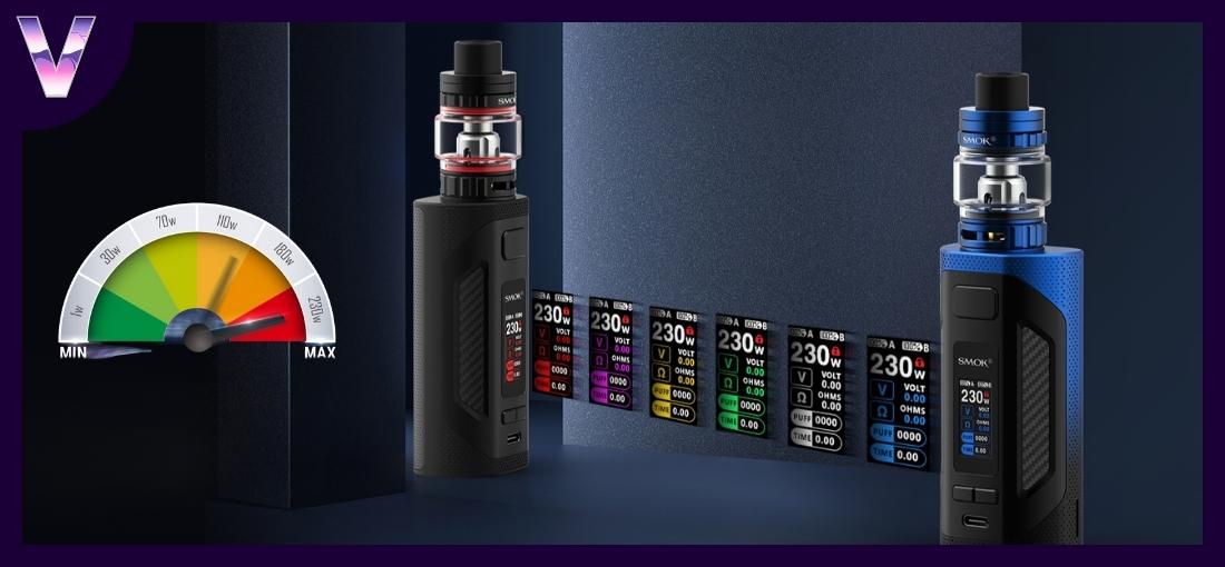 slider kit rigel de chez smoktech pas cher box